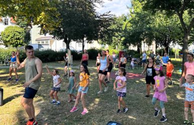 Tanzen im Park - Heute im Bewegungspark Korneuburg